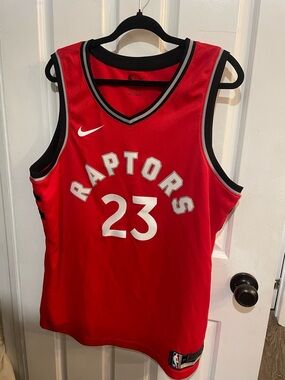 Nike Red Raptors Vanvleet #23 Jersey